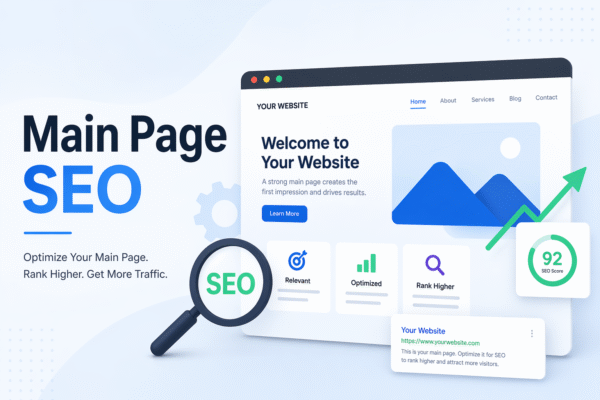 Main Page SEO