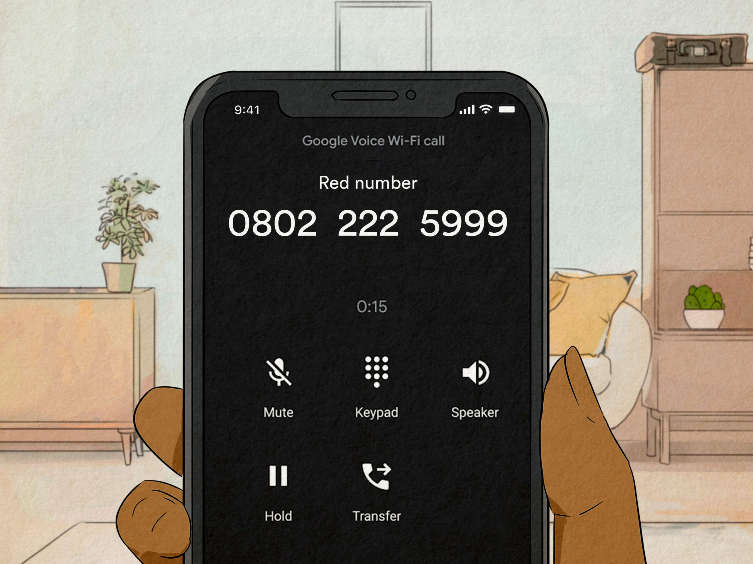 Creepy Number to Call